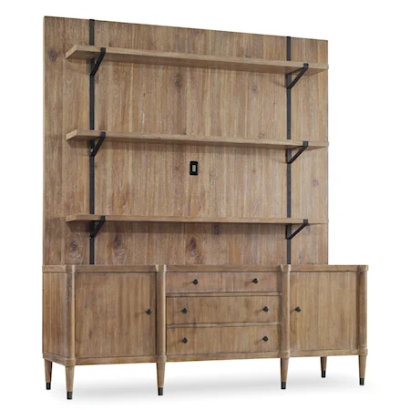 Vennesla Multifunctional Credenza/Entertainment Unit